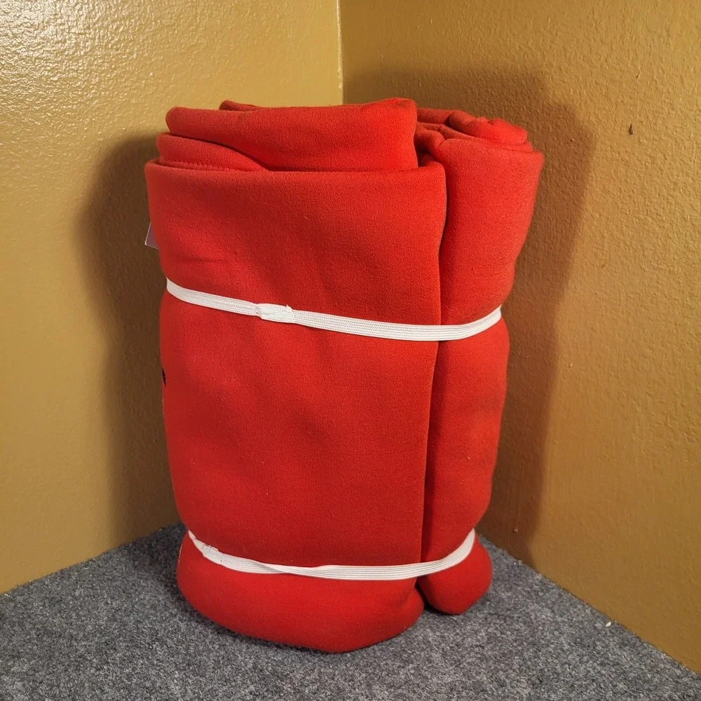 Ohio State Buckeyes NCAA Unisex Micro Raschel Red Throw Blanket (84